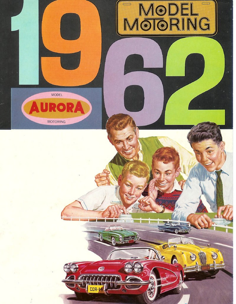 1962 Aurora Model Motoring product catalog