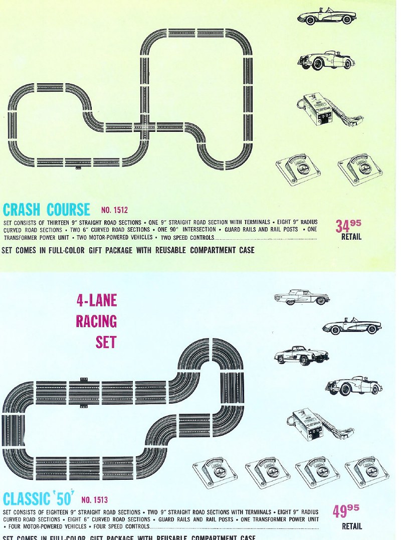 1962 Aurora Model Motoring product catalog