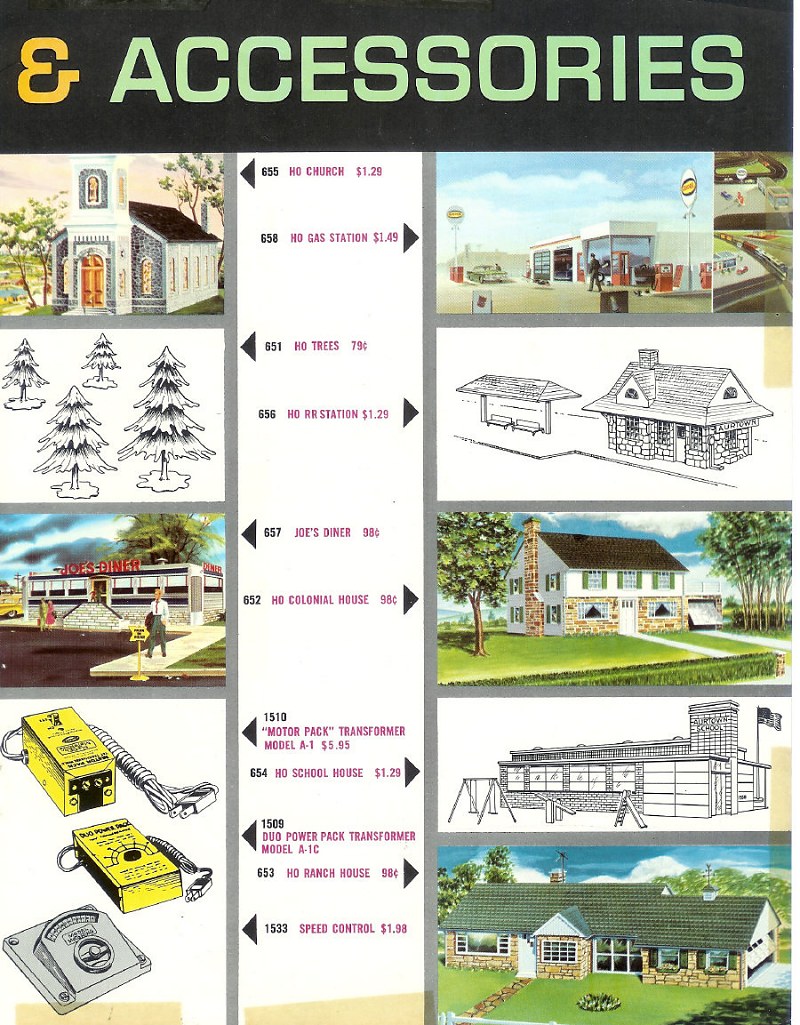 1962 Aurora Model Motoring product catalog